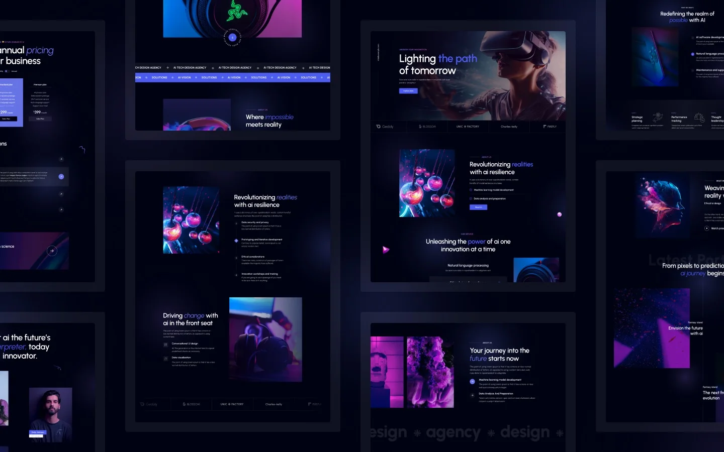 Aitech website screen 3