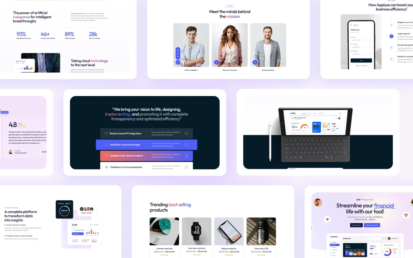 Applyze website screen 2