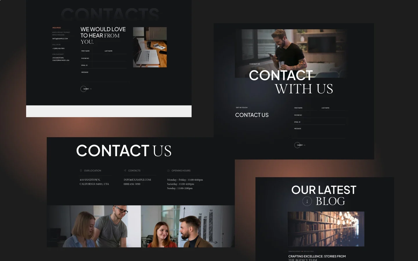 Avrigo website screen 3