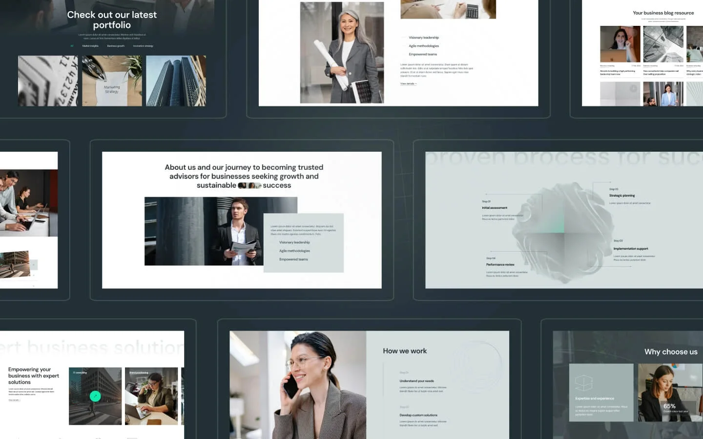 Axentix website screen 2