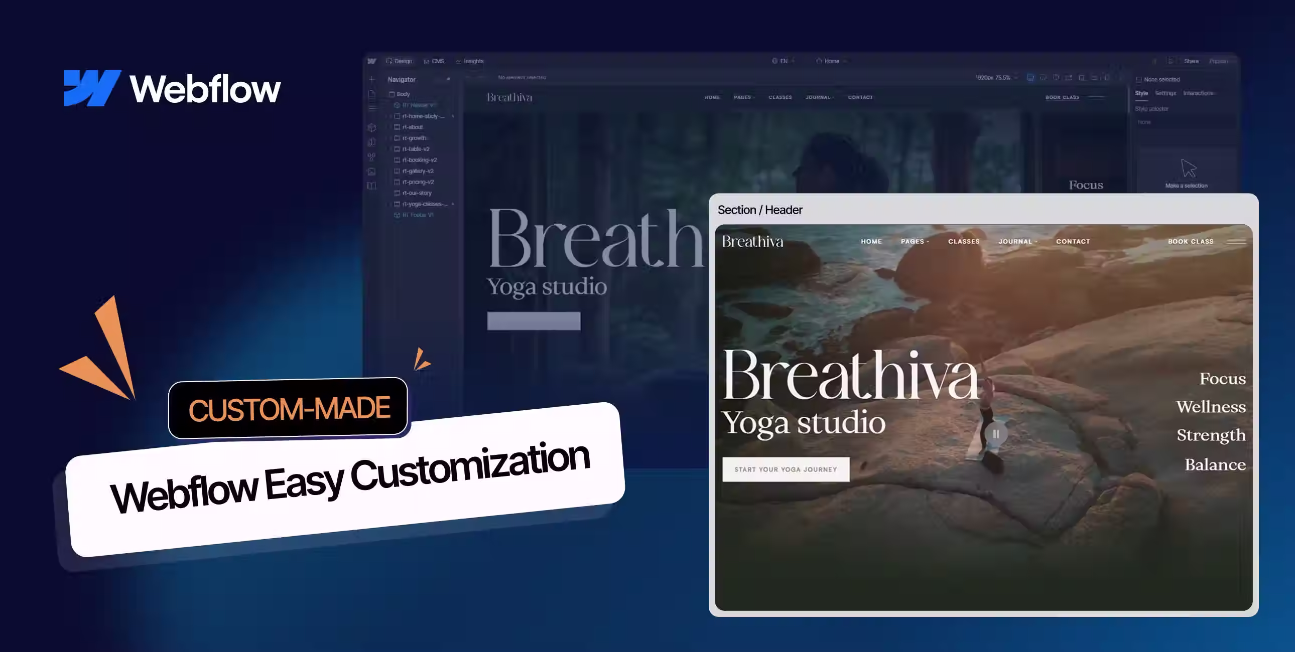 Webflow templates