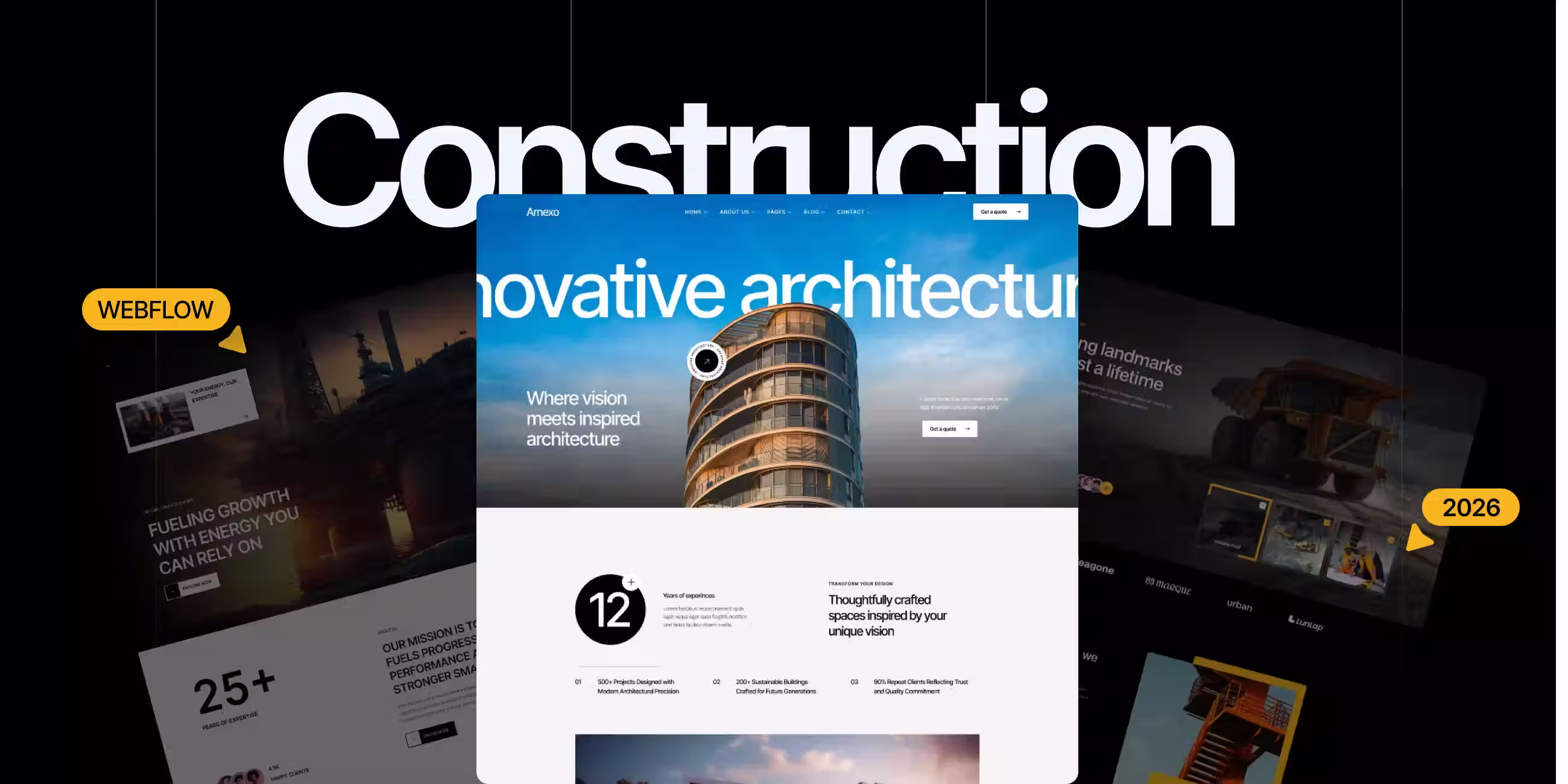 Construction template