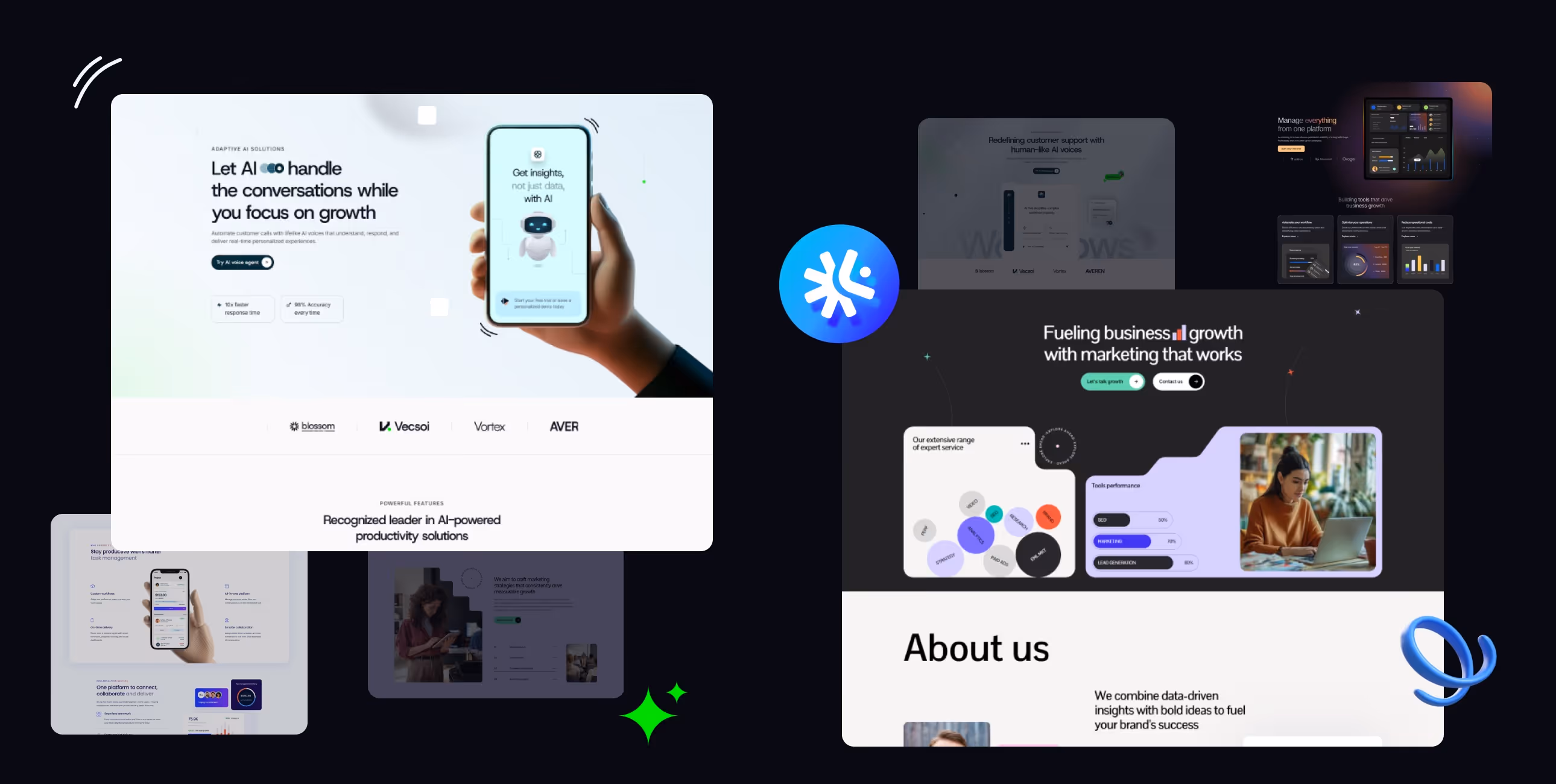 SaaS template