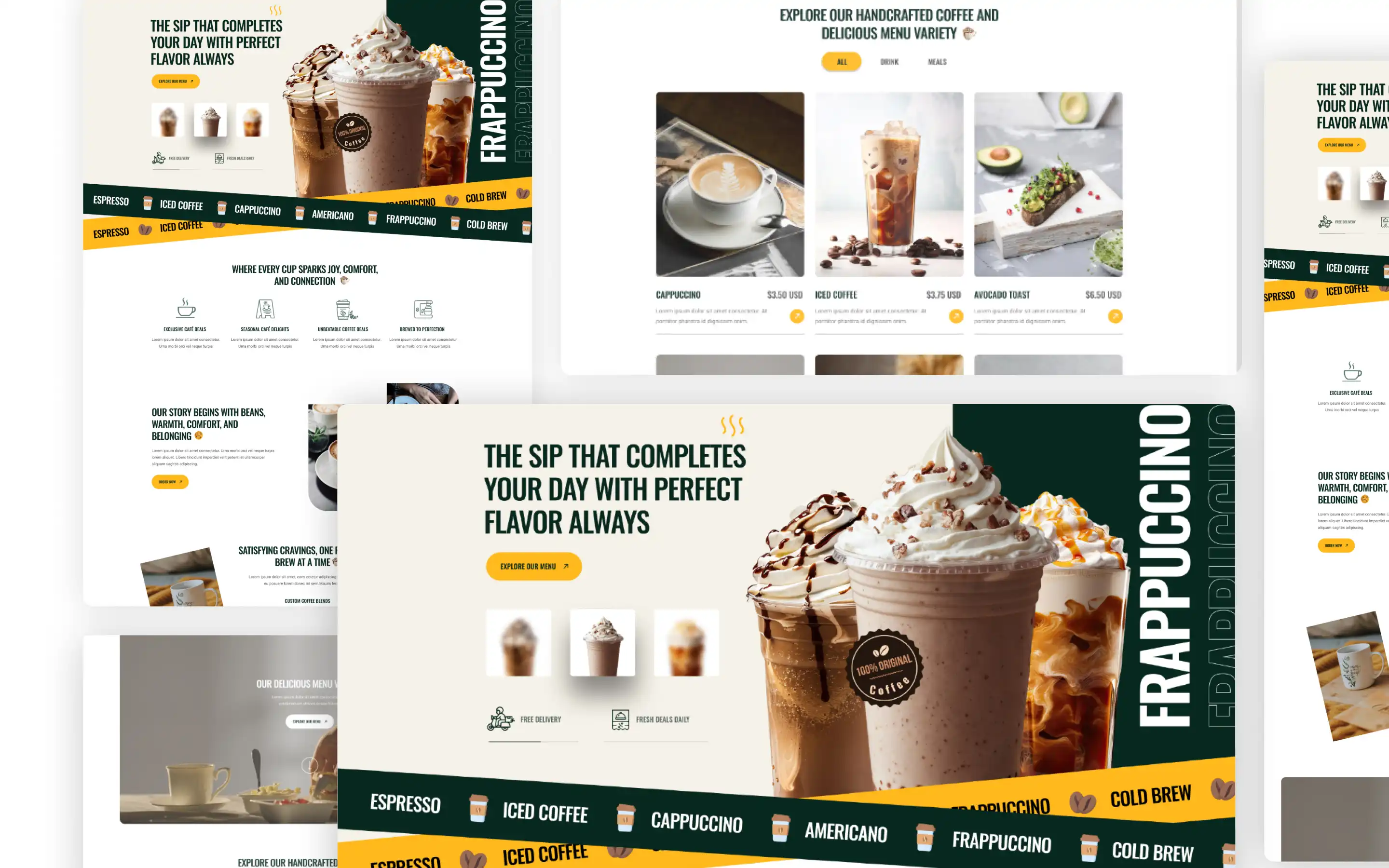 Restaurant template