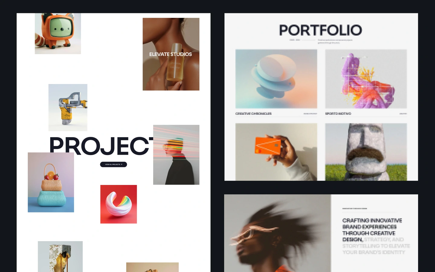 Crearist website screen 2