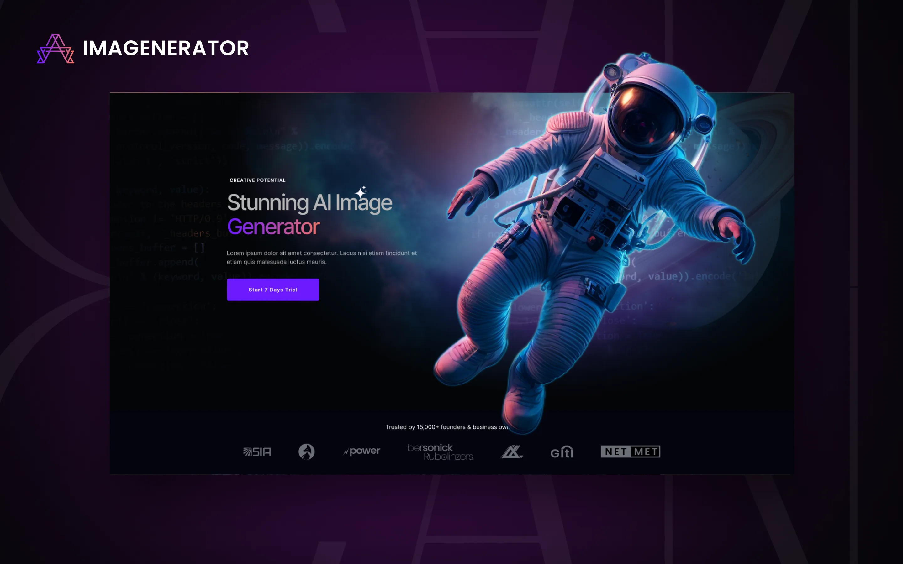 AI technology template