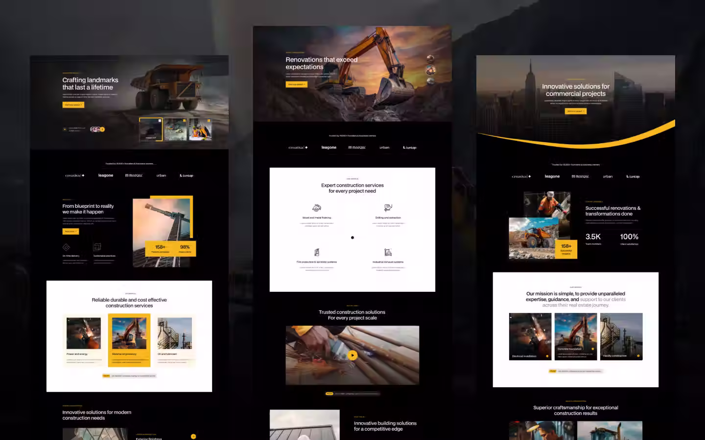 Kontix website screen 3