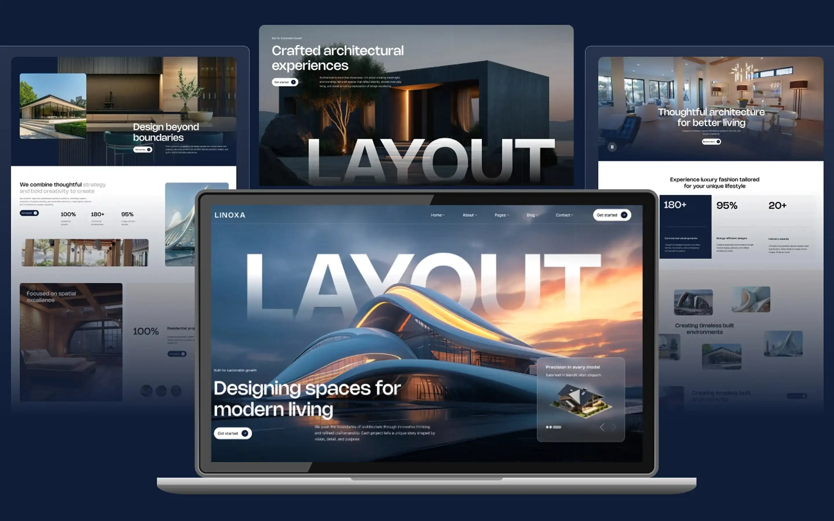 Linoxa website screen 3