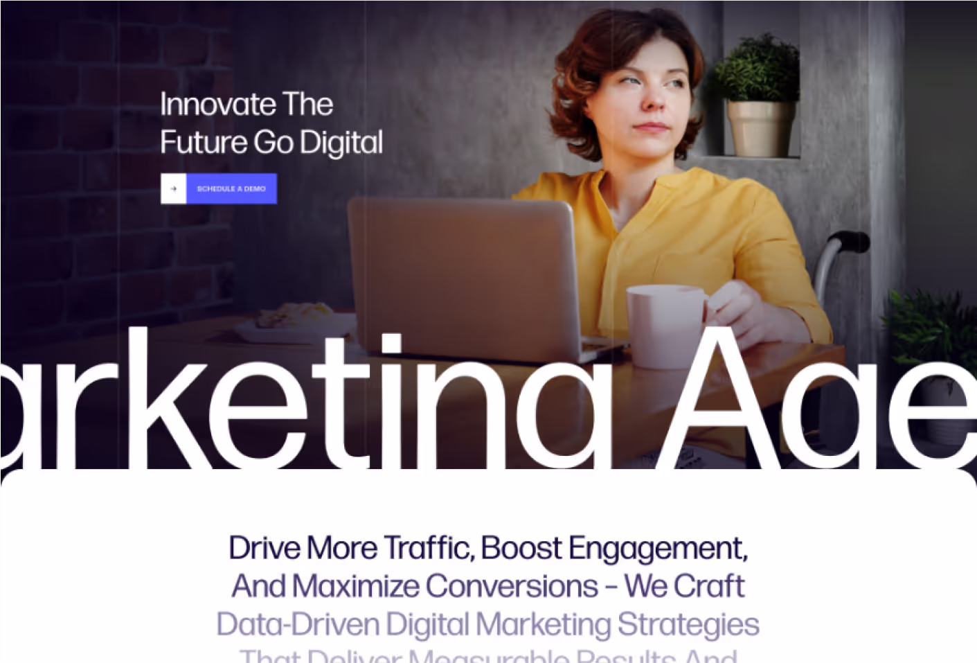 Markem website screens