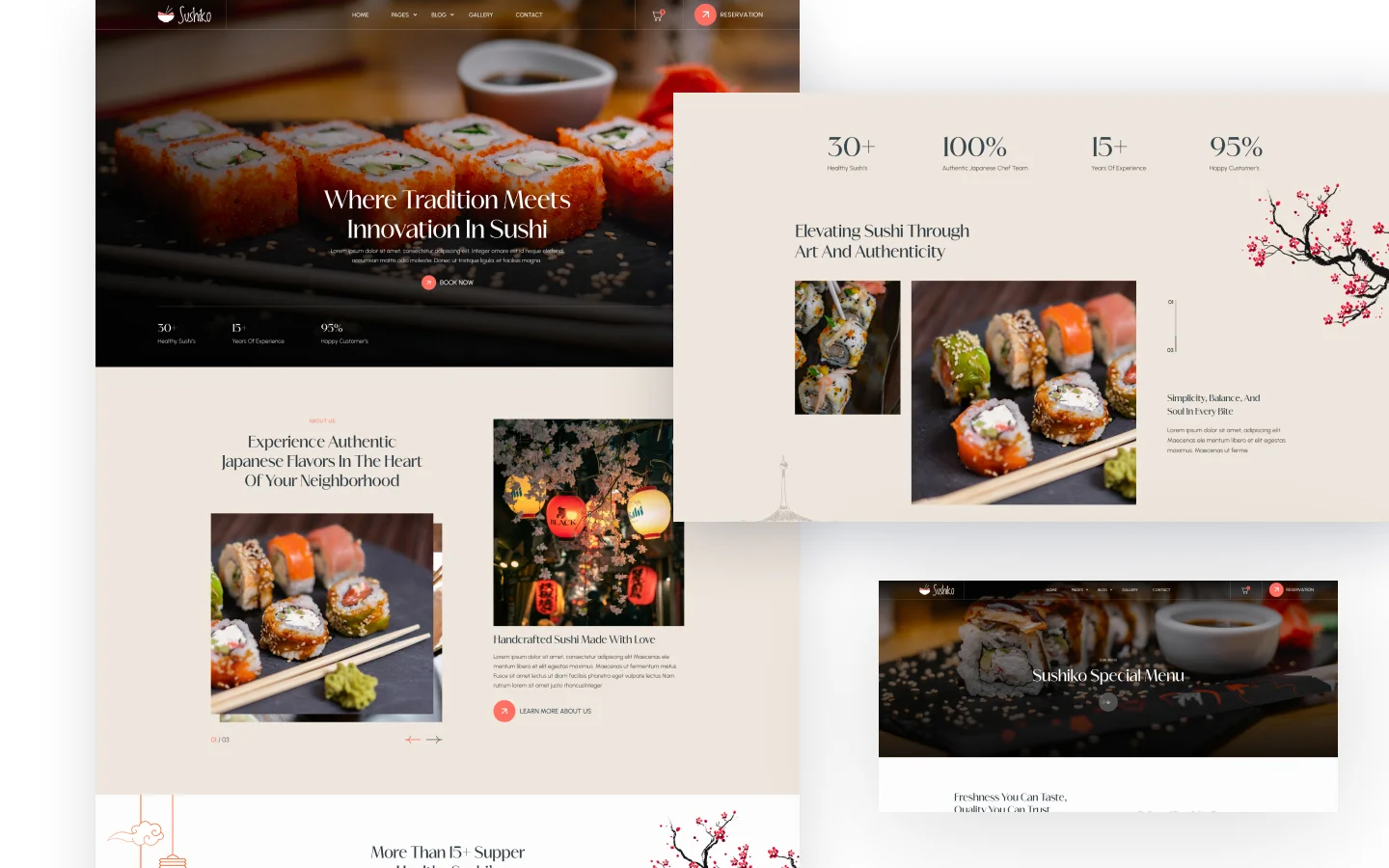 Restaurant template