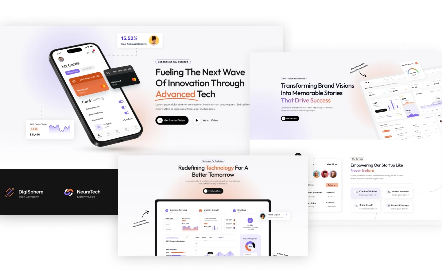 Teknify website screen 2